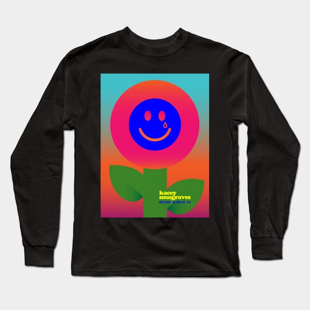 Kacey Musgraves Long Sleeve T-Shirt by DESKPOP PODCAST